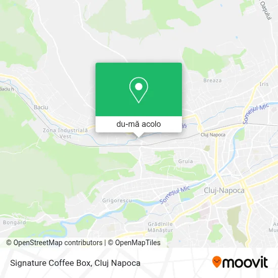 Hartă Signature Coffee Box