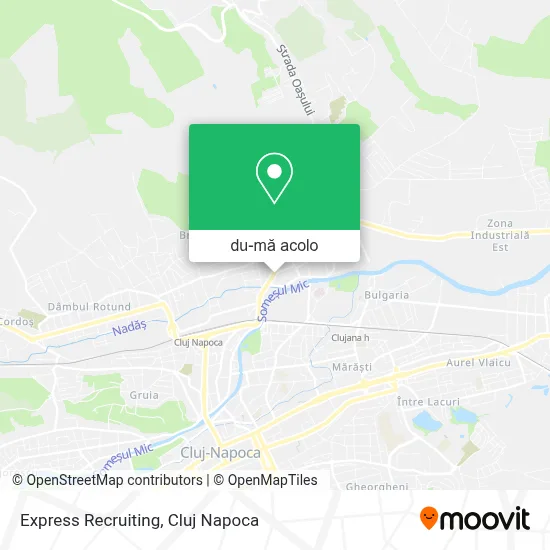 Hartă Express Recruiting