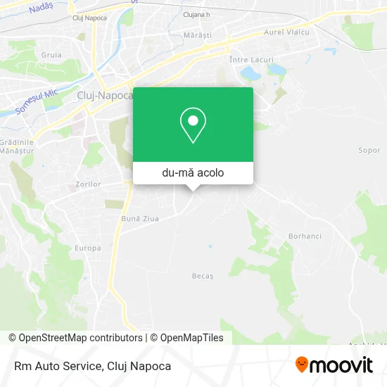 Hartă Rm Auto Service
