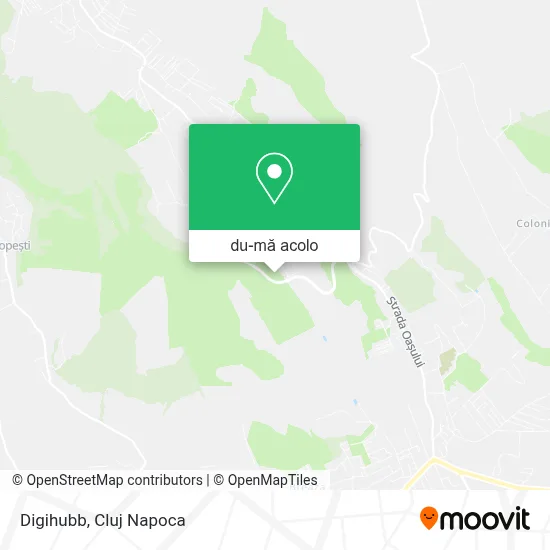Hartă Digihubb