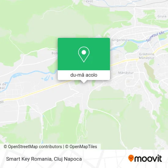 Hartă Smart Key Romania