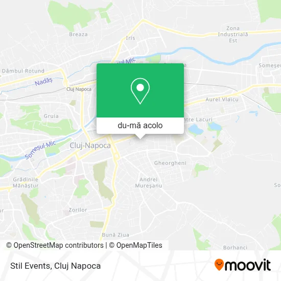 Hartă Stil Events