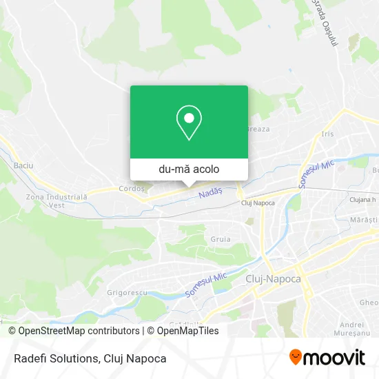 Hartă Radefi Solutions