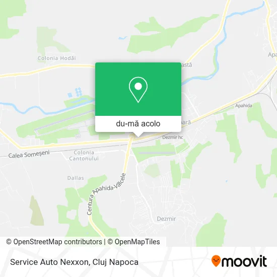 Hartă Service Auto Nexxon
