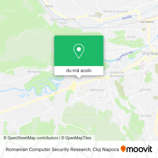 Hartă Romanian Computer Security Research