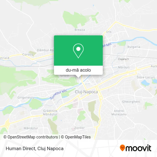 Hartă Human Direct