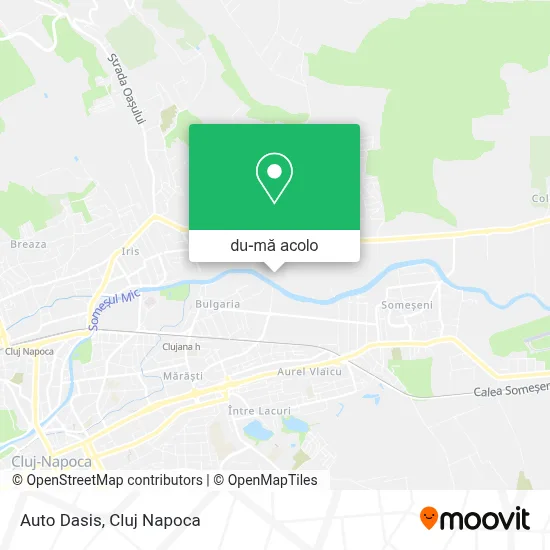 Hartă Auto Dasis