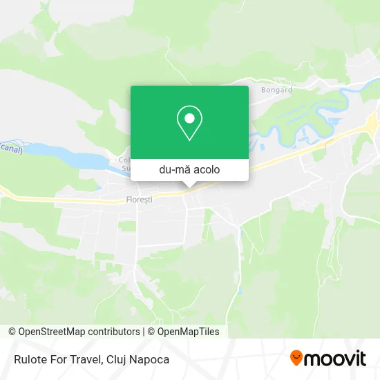 Hartă Rulote For Travel