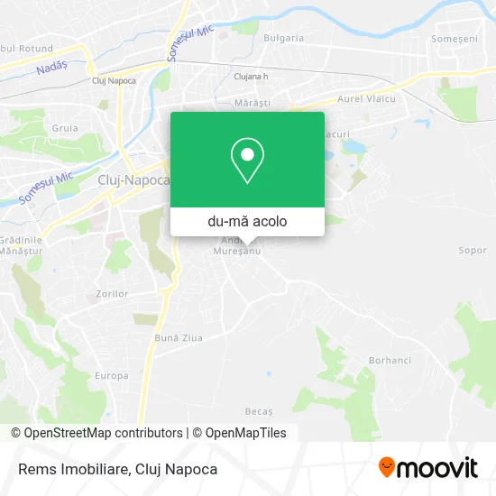 Hartă Rems Imobiliare