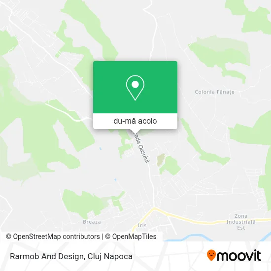 Hartă Rarmob And Design