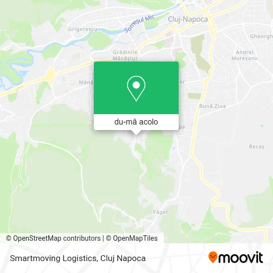 Hartă Smartmoving Logistics