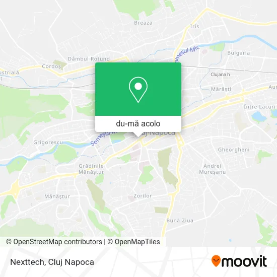 Hartă Nexttech