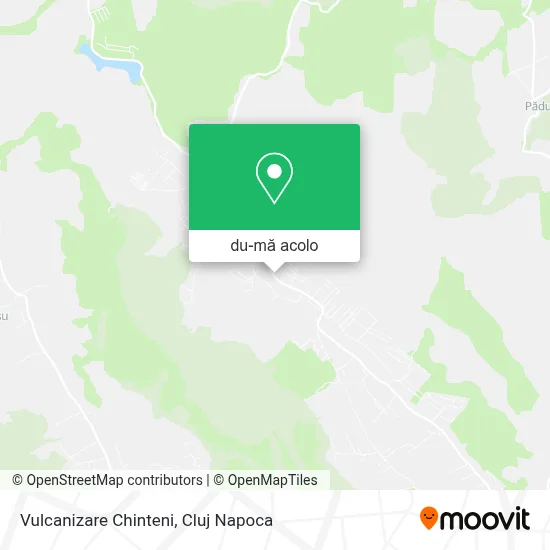 Hartă Vulcanizare Chinteni