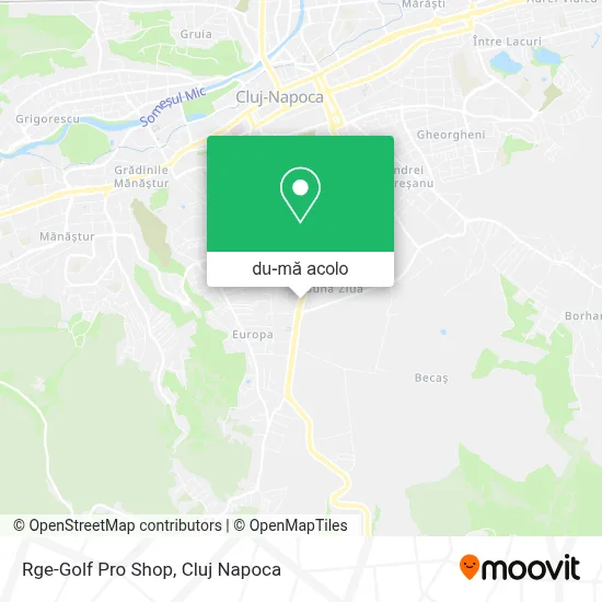 Hartă Rge-Golf Pro Shop