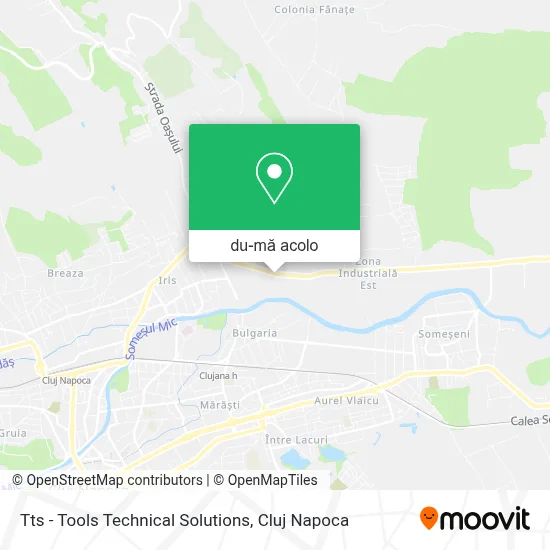 Hartă Tts - Tools Technical Solutions