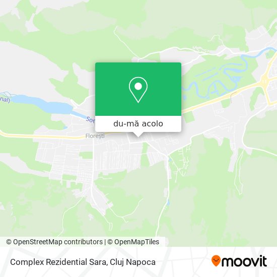 Hartă Complex Rezidential Sara