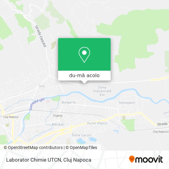 Hartă Laborator Chimie UTCN