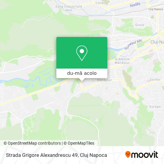 Hartă Strada Grigore Alexandrescu 49