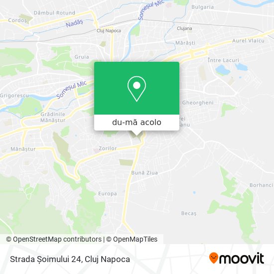 Hartă Strada Șoimului 24