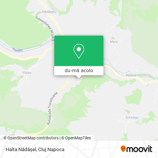 Hartă Halta Nădăşel