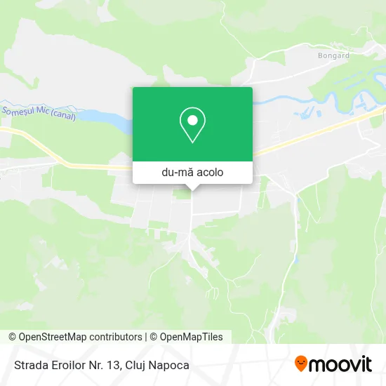 Hartă Strada Eroilor Nr. 13