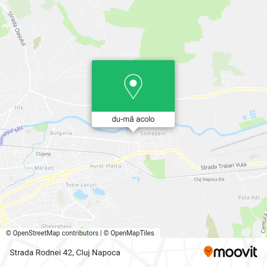 Hartă Strada Rodnei 42
