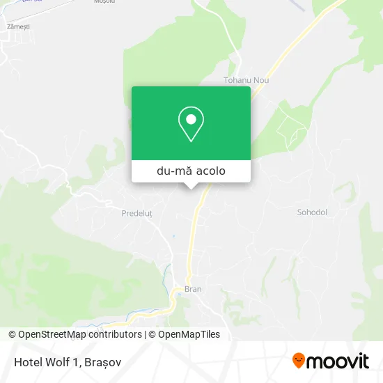 Hartă Hotel Wolf 1