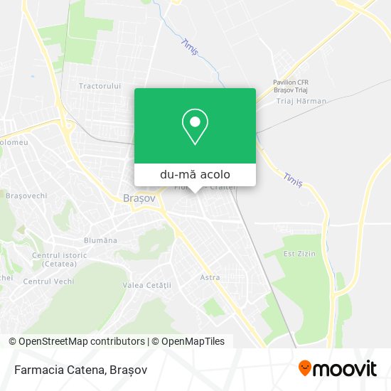 Hartă Farmacia Catena