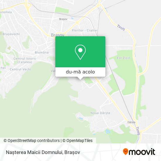 Hartă Nașterea Maicii Domnului