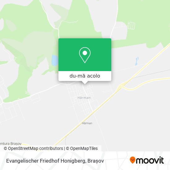 Hartă Evangelischer Friedhof Honigberg