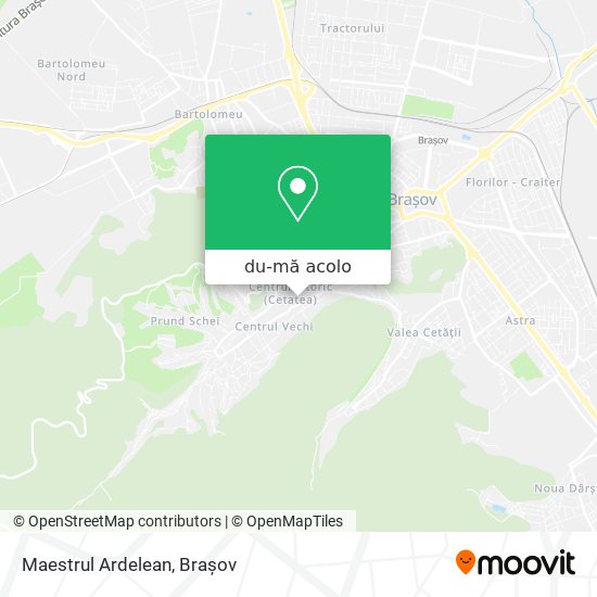 Hartă Maestrul Ardelean