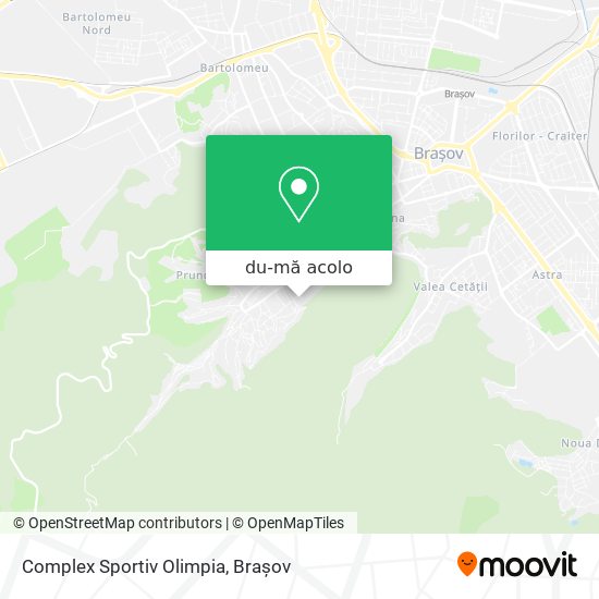 Hartă Complex Sportiv Olimpia