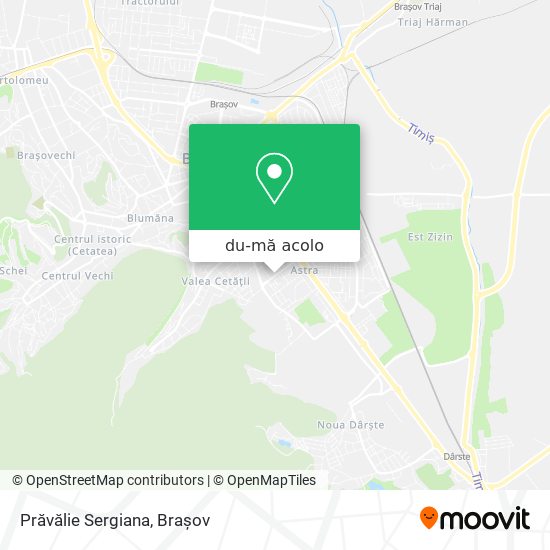 Hartă Prăvălie Sergiana
