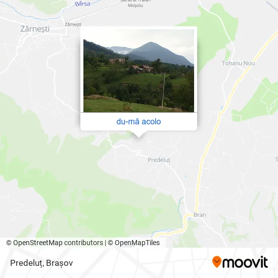 Hartă Predeluț