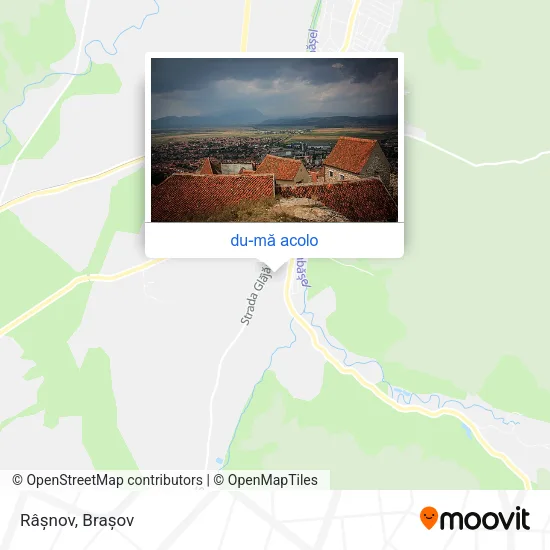 Hartă Râșnov