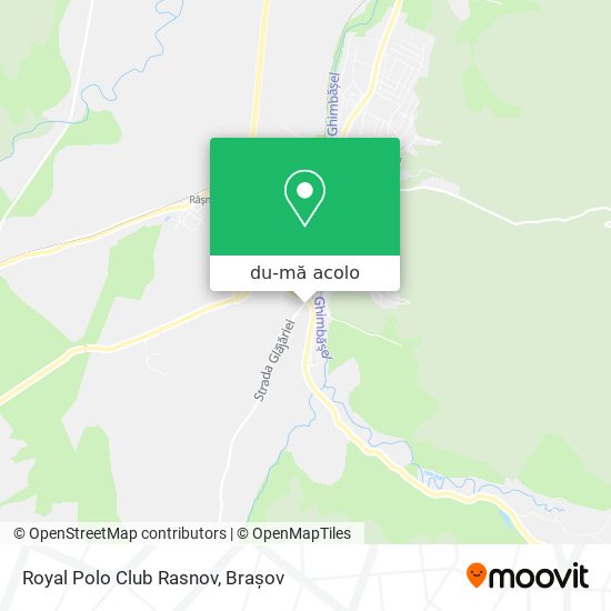 Hartă Royal Polo Club Rasnov