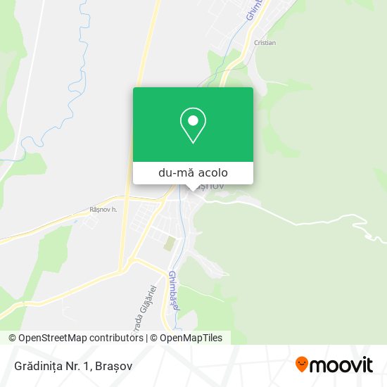 Hartă Grădinița Nr. 1