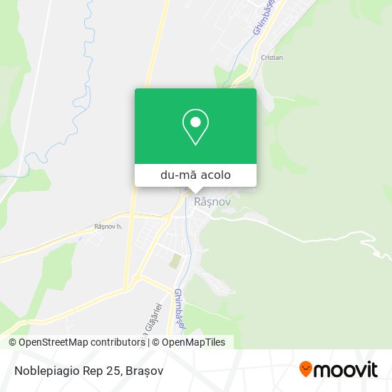 Hartă Noblepiagio Rep 25