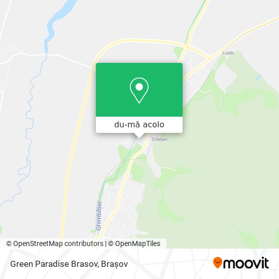 Hartă Green Paradise Brasov