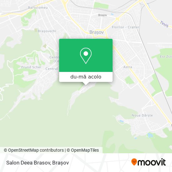 Hartă Salon Deea Brasov