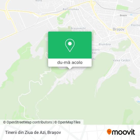 Hartă Tinerii din Ziua de Azi