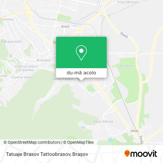 Hartă Tatuaje Brasov Tattoobrasov