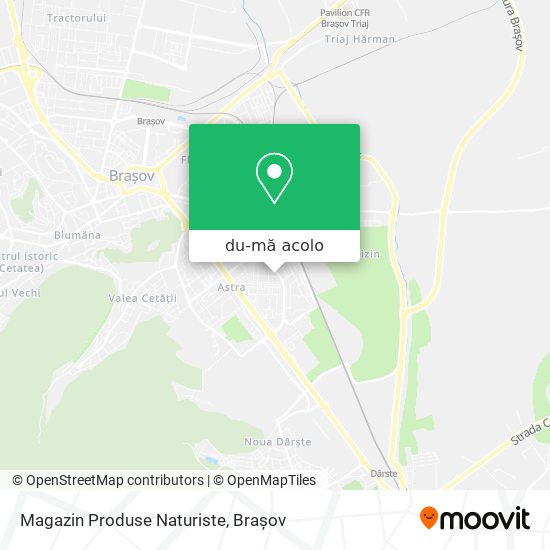 Hartă Magazin Produse Naturiste