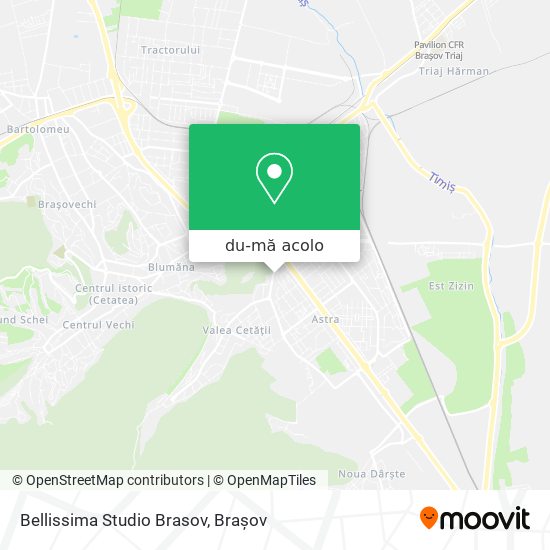 Hartă Bellissima Studio Brasov