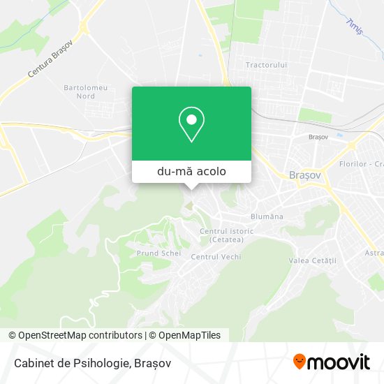 Hartă Cabinet de Psihologie