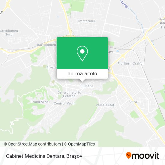 Hartă Cabinet Medicina Dentara