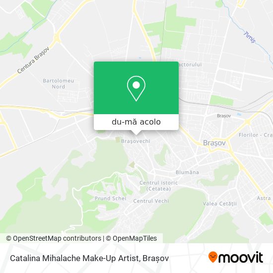 Hartă Catalina Mihalache Make-Up Artist