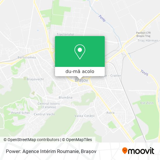 Hartă Power: Agence Intérim Roumanie