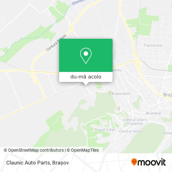 Hartă Claunic Auto Parts