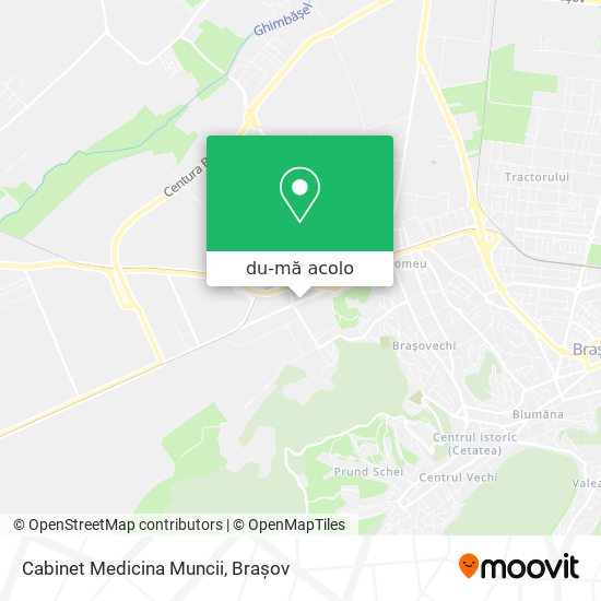 Hartă Cabinet Medicina Muncii